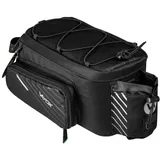 vayox Gepäckträgertasche 12L schwarz