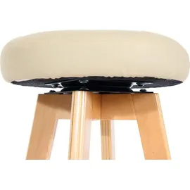 MCW Barhocker Boras Kunstleder Cremeweiß 2er-Set