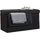 Relaxdays Sitzhocker Faltbar 38 x 76 x 38 cm Schwarz
