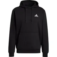 Adidas Essentials Fleece Hoodie Black / White L