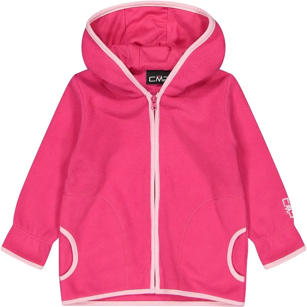CMP Child Fleece FIX Hood Jacket carminio (C839) 86