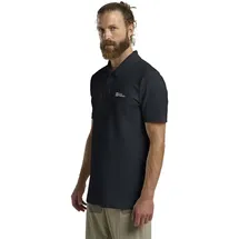 Jack Wolfskin Essential Kurzarm-poloshirt - Dark Navy - M