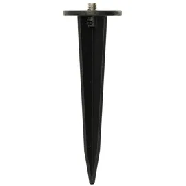 ic gardenworld Kugelleuchte Kunststoff/Marmor Ø 25 cm Solar wetterfest IP67 inkl. Erdspieß weiß