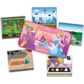 Lexibook Mini Tragbare Spielkonsole, Farbe Disney Princess Cyber Arcade Pocket,