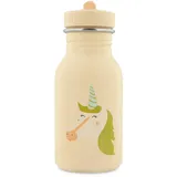 Trixie - Trinkflasche für Kinder aus Edelstahl, 350 ml – Mrs. Unicorn (Einhorn), weiß