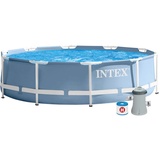 Intex Prism Frame Pool - Aufstellpool - Ø 305 x 76 cm - Mit Filteranlage