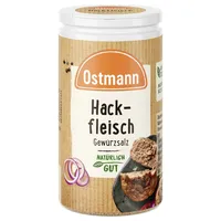 Ostmann Gewürze - Hackfleisch Gewürzsalz | Gewürz für Hackfleisch, Buletten oder Cevapcici | 60 g in Streudose