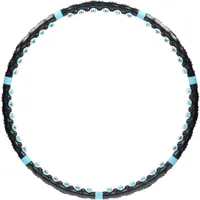 HMS Hhp006 Massage-hula-hop mit Magneten Massagenoppen und Magnete Durchmesser 98cm