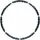 HMS Hhp006 Massage-hula-hop mit Magneten Massagenoppen und Magnete Durchmesser 98cm