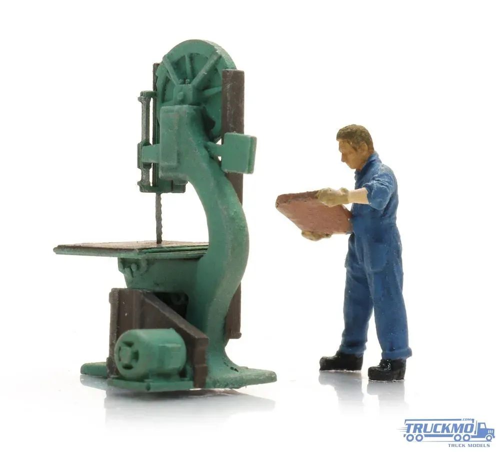 Artitec Fertigmodell Bandsäge mit Figur 387.662