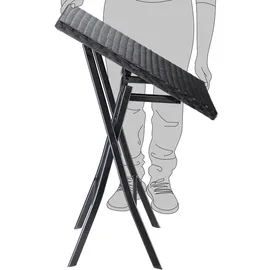 CASARIA Polyrattan Balkonmöbel 3tlg.