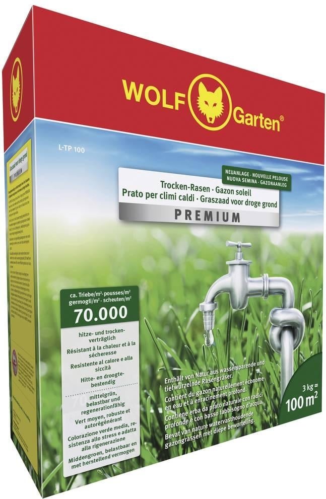 Wolf-Garten, Samen, L-TP 100  D/A TROCKEN-RASEN PREMIUM (Rasensamen)