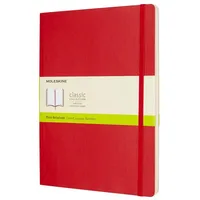 Moleskine Notizbuch Xlarge, Blanko, Soft Cover, Scharlachrot