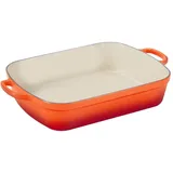 Le Creuset Bratreine 37 x 29 cm Ofenrot