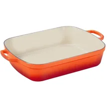 Le Creuset Bratreine 37 x 29 cm Ofenrot