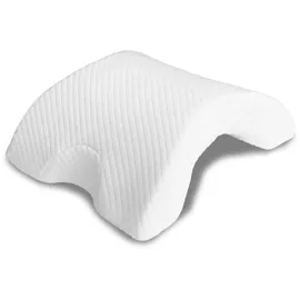 matratzen discount Sleezzz Ergonomisches Seitenschläferkissen 26 x 30 x 12 cm Weiß