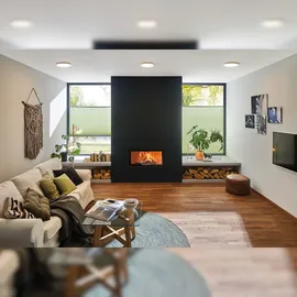 Paulmann Abia rund Ø 300 mm 22 W, 2.700 K, 3200 lm Chrom matt