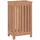 vidaXL Wäschebehälter 35x25x60 cm Massivholz Teak