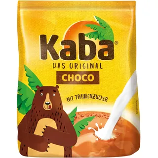 Kaba Choco 400g Beutel Trinkschokolade, das Original Kakaopulver zum Anrühren in kalter und warmer Milch