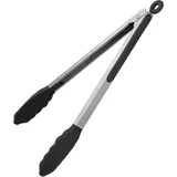 OEM U-Taste Küchenzange 30 cm Silikon Orange/Violett