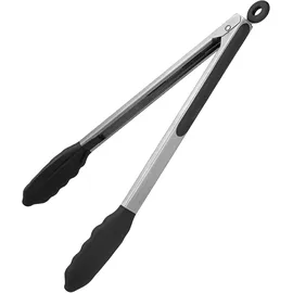OEM U-Taste Küchenzange 30 cm Silikon Orange/Violett