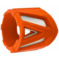 POLISPORT Orangefarbener langer Schalldämpfer