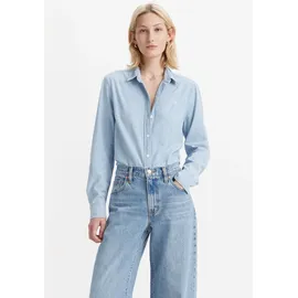 Levi's The Classic Langarmhemd Med Indigo / Flat Finish M