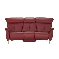 himolla Einzelsofa Leder  4708 ¦ rot ¦ Maße (cm): B: 216 H: 97 T: 119.0
