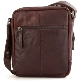 Spikes & Sparrow Umhängetasche Bronco Crossover Dark Brown