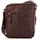 Spikes & Sparrow Umhängetasche Bronco Crossover Dark Brown