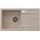 Sapho 78x44 cm Granit beige mit Abtropffläche