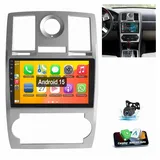 ESSGOO Für Chrysler 300C 2005-2010 Android 15 GPS Navi WIFI BT SWC Autoradio (Digitalradio (DAB), RDS, FM, AM, Carplay Android Auto GPS Navi WIFI BT SWC)