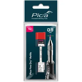 PICA-MARKER Pica Fine-Dry Minen-Set 12 St. Rot
