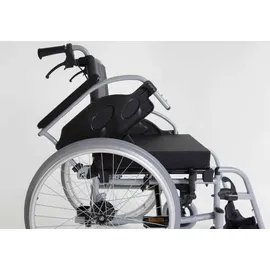 Invacare Action 1 R Standard Rollstuhl mit Trommelbremse silbergrau 50,5 cm