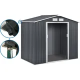 METALL-GARTENHAUS vegas Grau