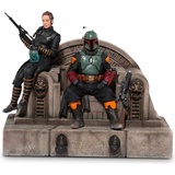 Iron Studios Star Wars - Boba Fett and Fennec Shand on Throne Deluxe - Figur