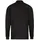 TRIGEMA Poloshirt TRIGEMA Langarm Poloshirt mit Armbündchen (1-tlg) schwarz L (50/52)