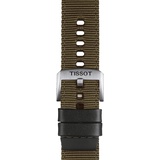 Tissot T852.046.756 Uhrenarmband 22 mm Textil Khaki