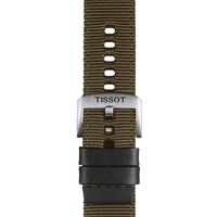 Tissot T852.046.756 Uhrenarmband 22 mm Textil Khaki