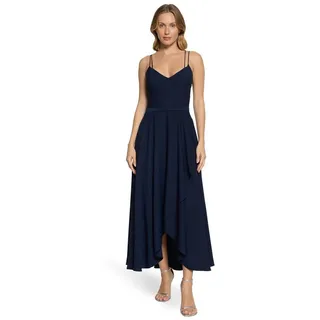 Vera Mont Abendkleid Volant Blau 44