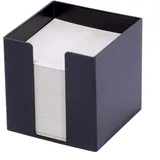 M&M Zettelbox schwarz inkl. 700 Notizzettel weiß