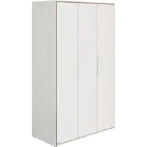 Paidi Kleiderschrank Lieven 126 x 204 cm Weiß/Eiche