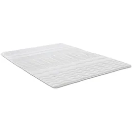 sleezzz Basic Komfortschaumtopper 160 x 200 cm Weiß