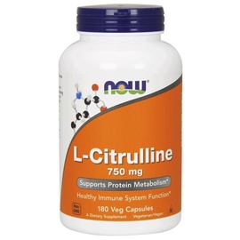 NOW Foods L-Citrulline 750 mg Kapseln