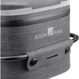 KLICKfix Contour Satteltasche 4 l grau