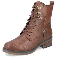 Rieker Damen Klassische Stiefeletten 91614, Frauen Stiefeletten,uebergangsschuhe,uebergangsstiefel,übergangsschuhe,Boots,braun (24),39 EU