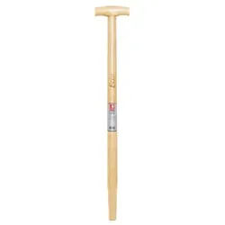 Spatenstiel Esche T-Stiel 85cm gerade