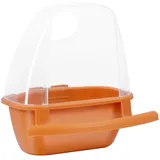 Namvo Vogelkäfig-Futterspender, Vogelkäfig-Näpfe, Papageien-Wasserfutter-Hängeschale, Futterhalter-Futterspender, für Wellensittiche, Kanarienvögel, Nymphensittiche, Finken, Sittiche