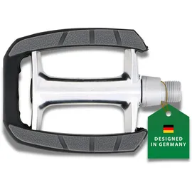CON-TEC Boot Pedale Silber/Schwarz