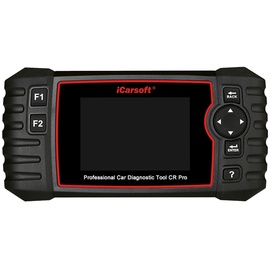 iCarsoft CR Pro Professional Multi-System Multi-Brand KFZ Diagnosegerät Scanner inkl. Batterietester für Motoren, Getriebe, Airbag, ABS-Fehlercodes